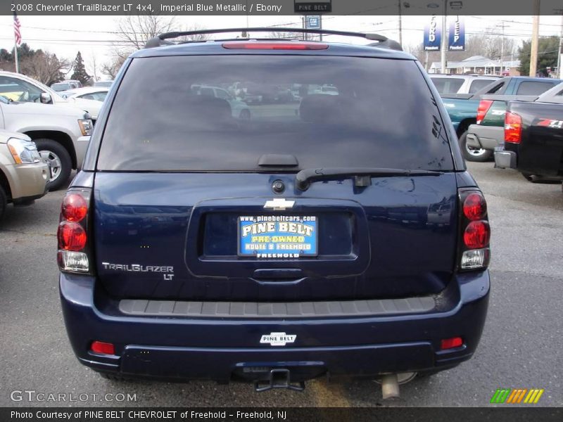 Imperial Blue Metallic / Ebony 2008 Chevrolet TrailBlazer LT 4x4
