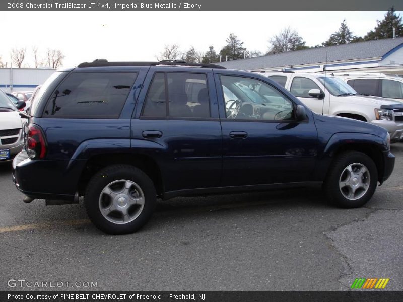 Imperial Blue Metallic / Ebony 2008 Chevrolet TrailBlazer LT 4x4