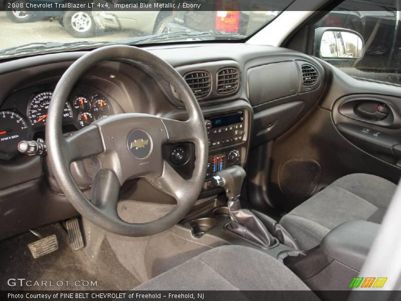 Imperial Blue Metallic / Ebony 2008 Chevrolet TrailBlazer LT 4x4