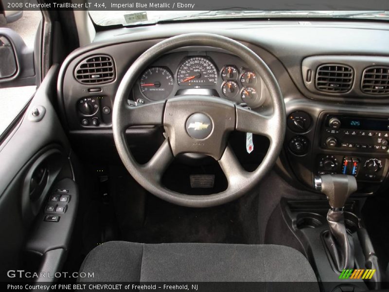 Imperial Blue Metallic / Ebony 2008 Chevrolet TrailBlazer LT 4x4