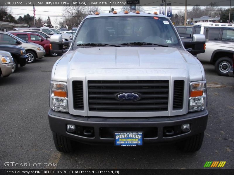 Silver Metallic / Ebony 2008 Ford F250 Super Duty FX4 Crew Cab 4x4