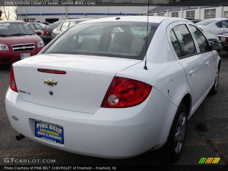 Summit White / Gray 2008 Chevrolet Cobalt LT Sedan