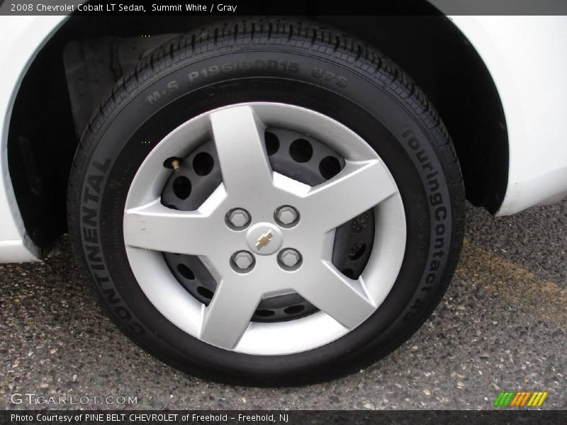 Summit White / Gray 2008 Chevrolet Cobalt LT Sedan