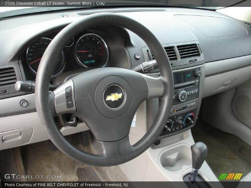 Summit White / Gray 2008 Chevrolet Cobalt LT Sedan