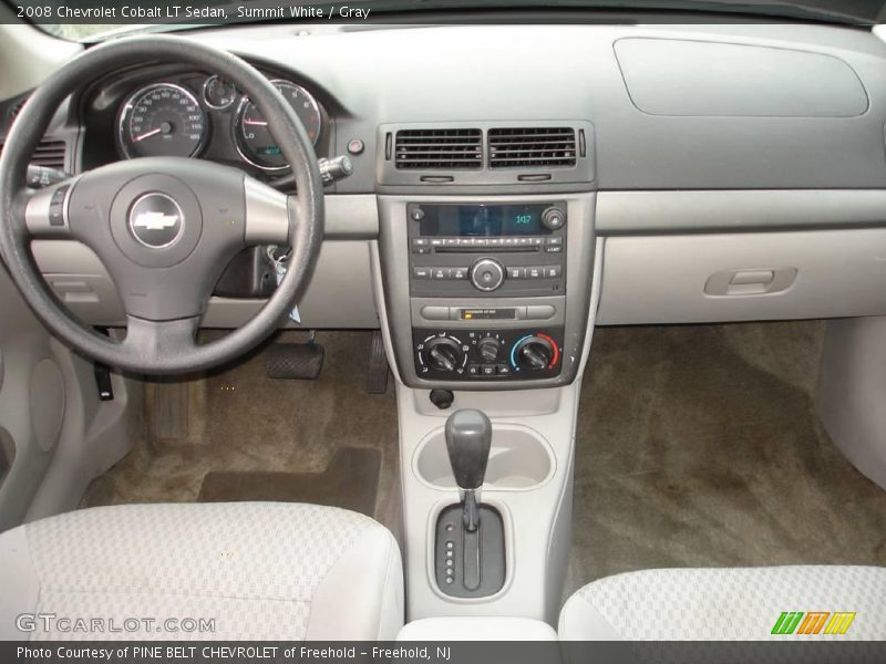 Summit White / Gray 2008 Chevrolet Cobalt LT Sedan