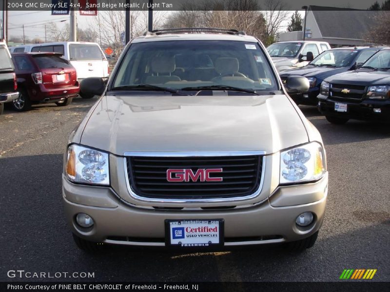 Sand Beige Metallic / Light Tan 2004 GMC Envoy SLE 4x4