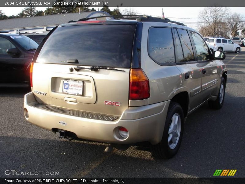 Sand Beige Metallic / Light Tan 2004 GMC Envoy SLE 4x4
