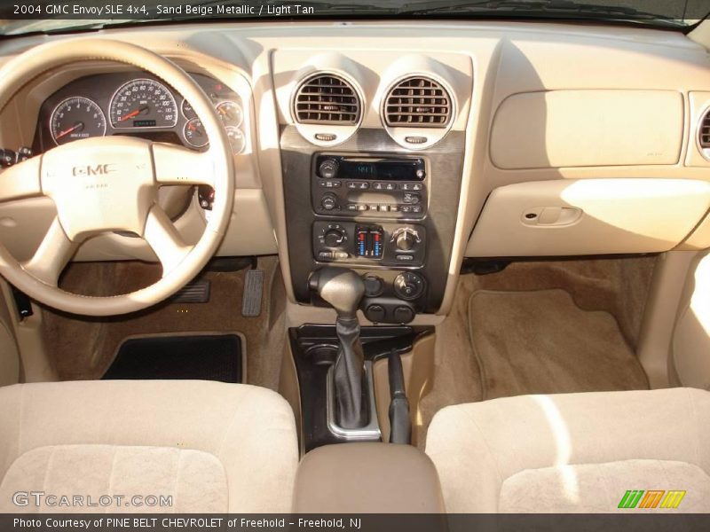 Sand Beige Metallic / Light Tan 2004 GMC Envoy SLE 4x4