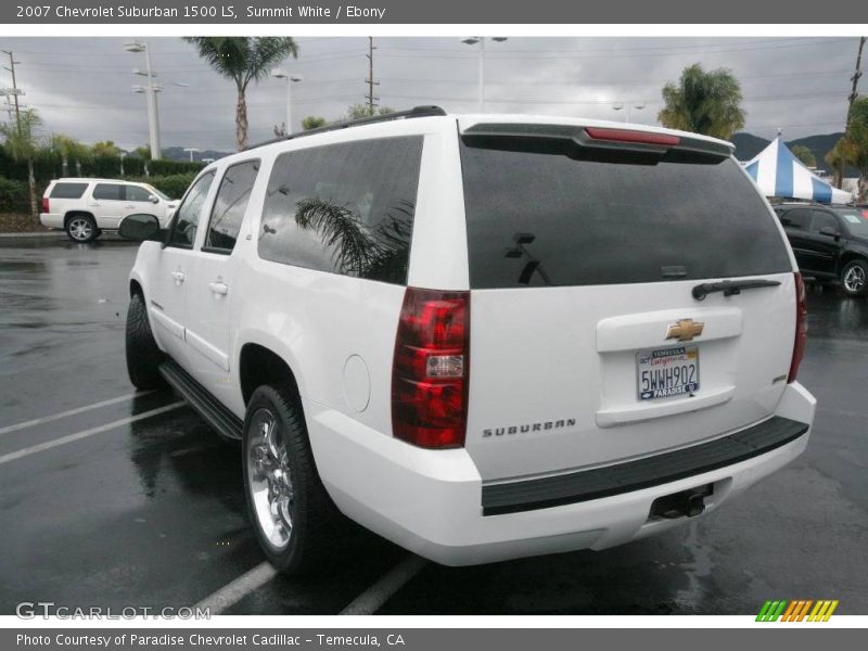 Summit White / Ebony 2007 Chevrolet Suburban 1500 LS