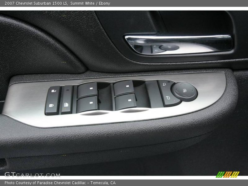 Summit White / Ebony 2007 Chevrolet Suburban 1500 LS