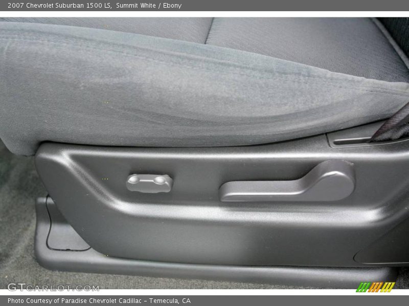 Summit White / Ebony 2007 Chevrolet Suburban 1500 LS