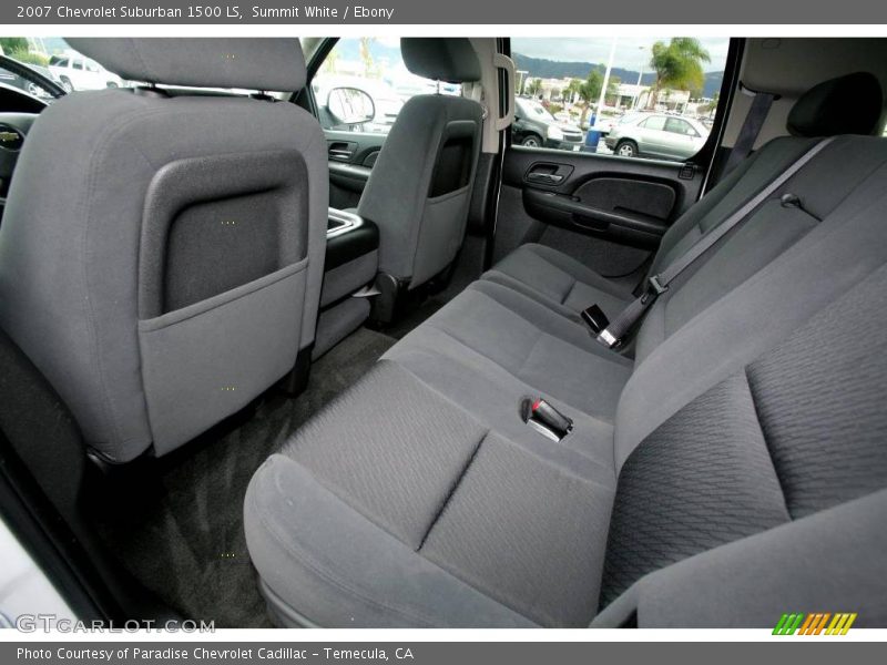 Summit White / Ebony 2007 Chevrolet Suburban 1500 LS