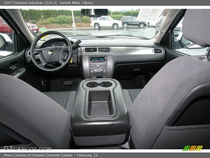 Summit White / Ebony 2007 Chevrolet Suburban 1500 LS