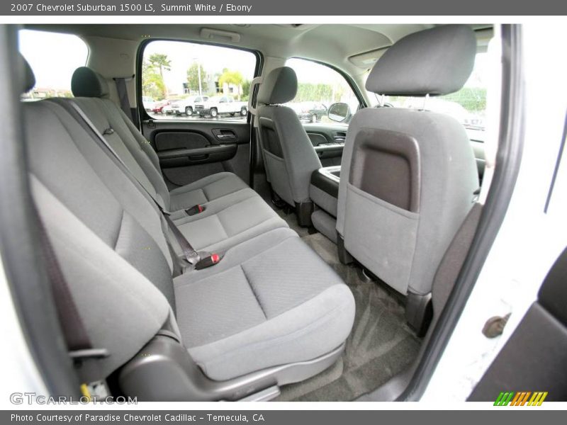 Summit White / Ebony 2007 Chevrolet Suburban 1500 LS