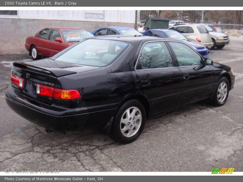 Black / Gray 2000 Toyota Camry LE V6