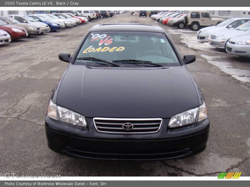 Black / Gray 2000 Toyota Camry LE V6