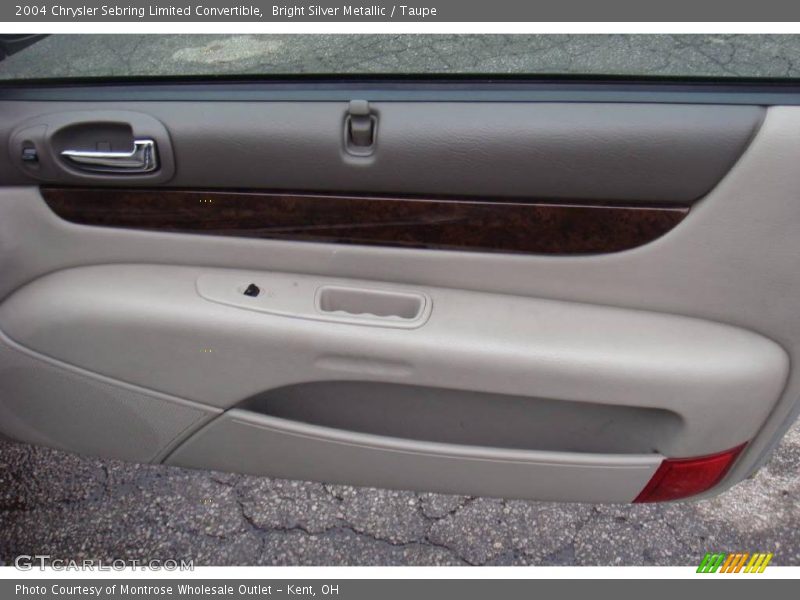 Bright Silver Metallic / Taupe 2004 Chrysler Sebring Limited Convertible