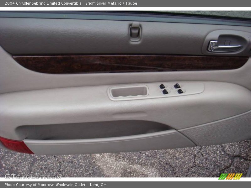 Bright Silver Metallic / Taupe 2004 Chrysler Sebring Limited Convertible