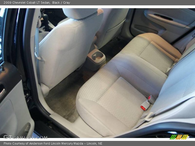 Black / Gray 2009 Chevrolet Cobalt LT Sedan