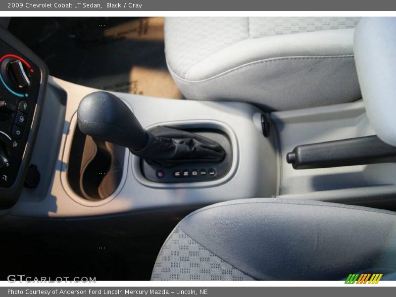 Black / Gray 2009 Chevrolet Cobalt LT Sedan