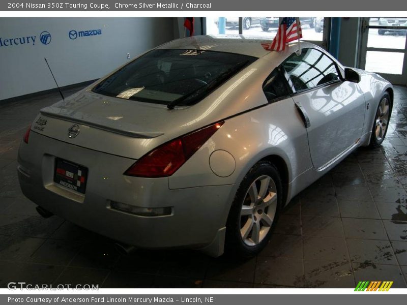 Chrome Silver Metallic / Charcoal 2004 Nissan 350Z Touring Coupe