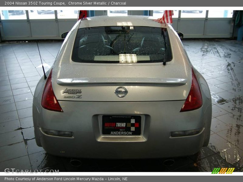 Chrome Silver Metallic / Charcoal 2004 Nissan 350Z Touring Coupe
