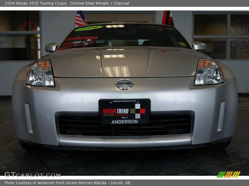 Chrome Silver Metallic / Charcoal 2004 Nissan 350Z Touring Coupe