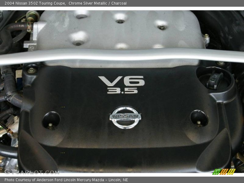 Chrome Silver Metallic / Charcoal 2004 Nissan 350Z Touring Coupe