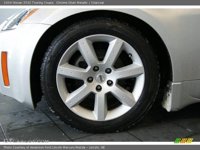 Chrome Silver Metallic / Charcoal 2004 Nissan 350Z Touring Coupe