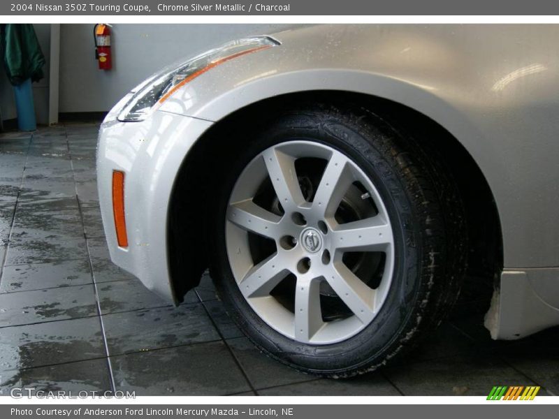 Chrome Silver Metallic / Charcoal 2004 Nissan 350Z Touring Coupe