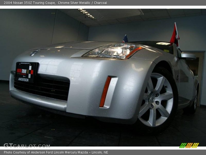 Chrome Silver Metallic / Charcoal 2004 Nissan 350Z Touring Coupe