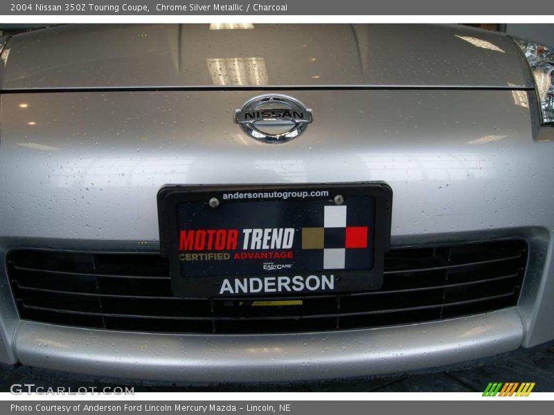 Chrome Silver Metallic / Charcoal 2004 Nissan 350Z Touring Coupe