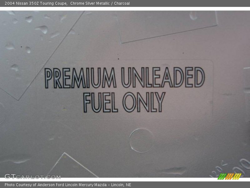 Chrome Silver Metallic / Charcoal 2004 Nissan 350Z Touring Coupe