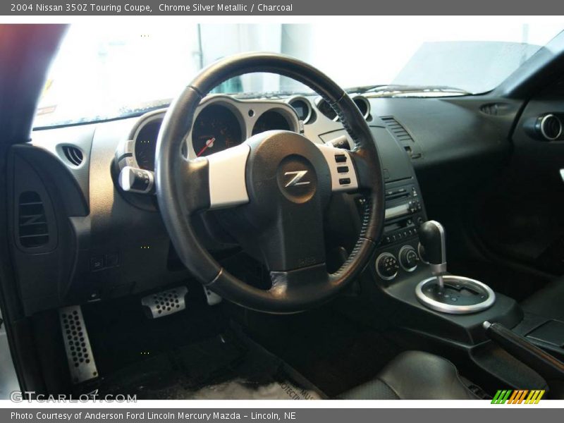 Chrome Silver Metallic / Charcoal 2004 Nissan 350Z Touring Coupe