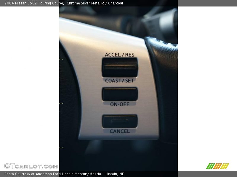 Chrome Silver Metallic / Charcoal 2004 Nissan 350Z Touring Coupe