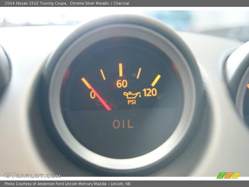 Chrome Silver Metallic / Charcoal 2004 Nissan 350Z Touring Coupe