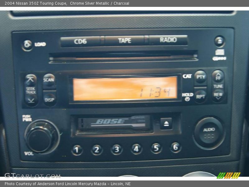 Chrome Silver Metallic / Charcoal 2004 Nissan 350Z Touring Coupe