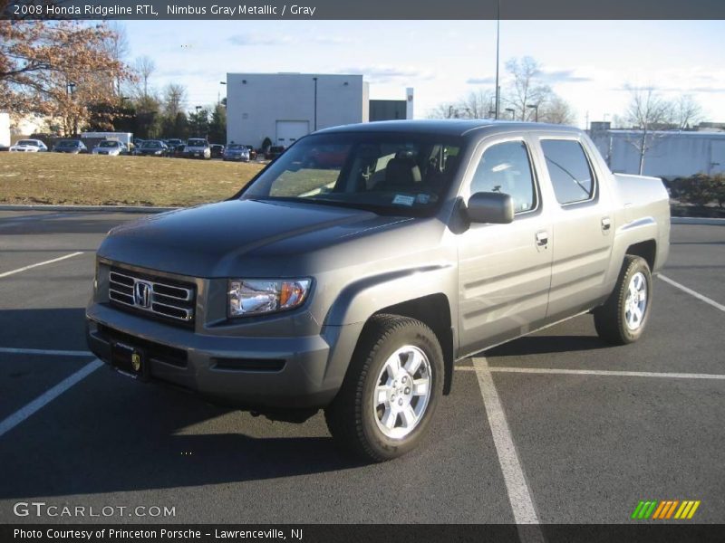 Nimbus Gray Metallic / Gray 2008 Honda Ridgeline RTL