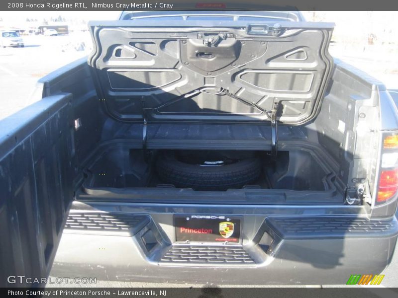Nimbus Gray Metallic / Gray 2008 Honda Ridgeline RTL