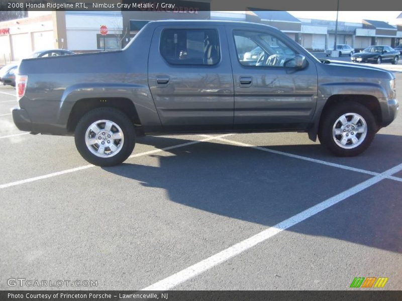 Nimbus Gray Metallic / Gray 2008 Honda Ridgeline RTL