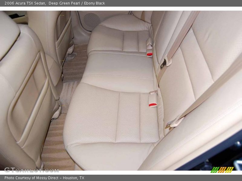Deep Green Pearl / Ebony Black 2006 Acura TSX Sedan