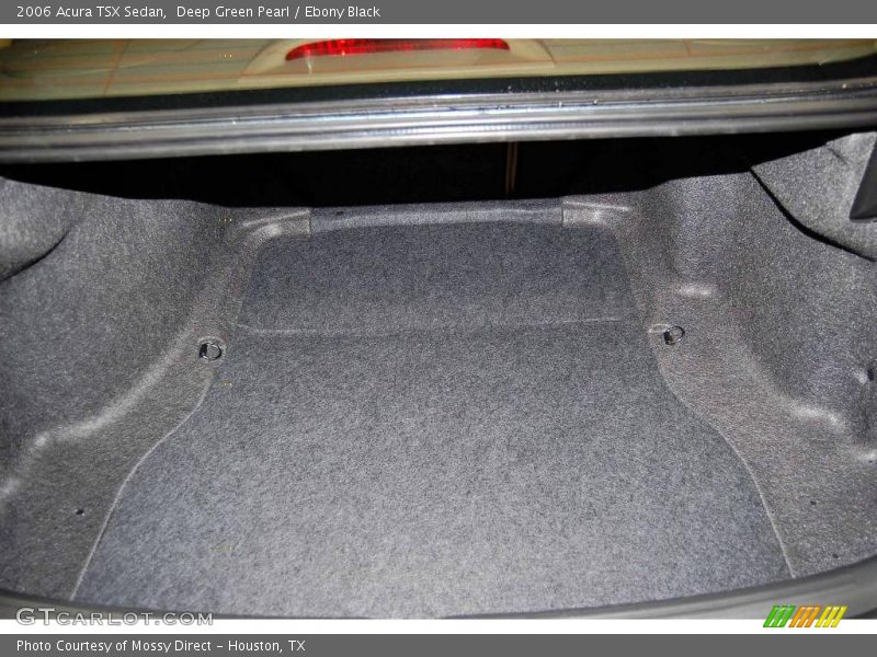 Deep Green Pearl / Ebony Black 2006 Acura TSX Sedan