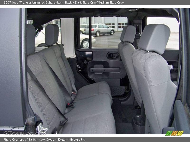 Black / Dark Slate Gray/Medium Slate Gray 2007 Jeep Wrangler Unlimited Sahara 4x4