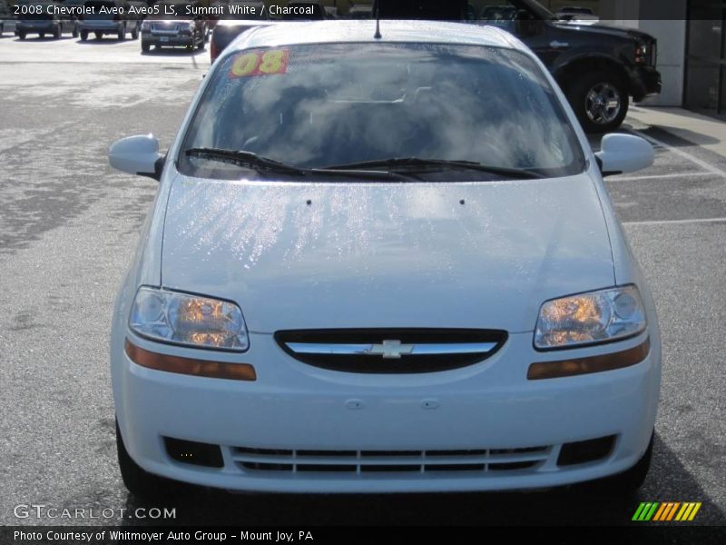 Summit White / Charcoal 2008 Chevrolet Aveo Aveo5 LS