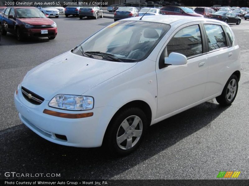 Summit White / Charcoal 2008 Chevrolet Aveo Aveo5 LS