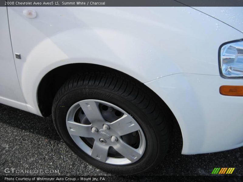 Summit White / Charcoal 2008 Chevrolet Aveo Aveo5 LS