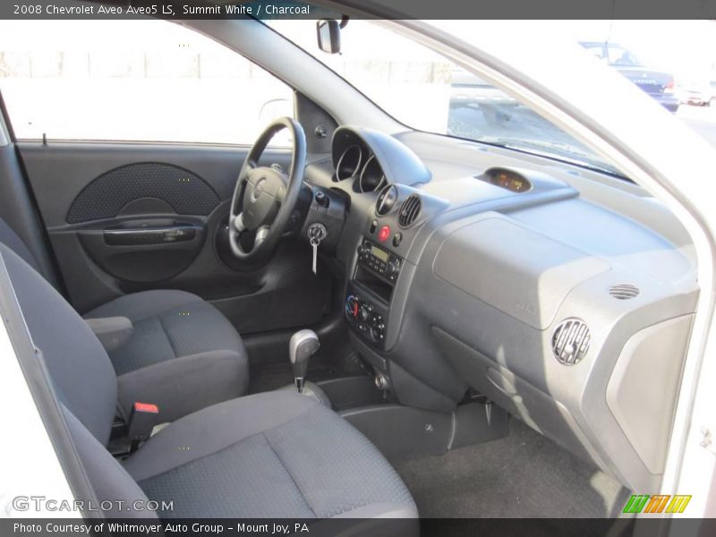 Summit White / Charcoal 2008 Chevrolet Aveo Aveo5 LS