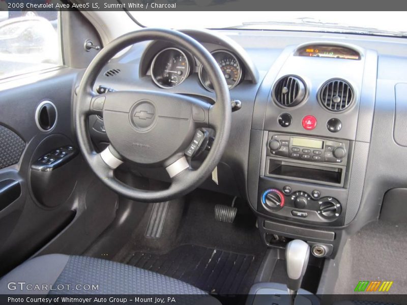 Summit White / Charcoal 2008 Chevrolet Aveo Aveo5 LS