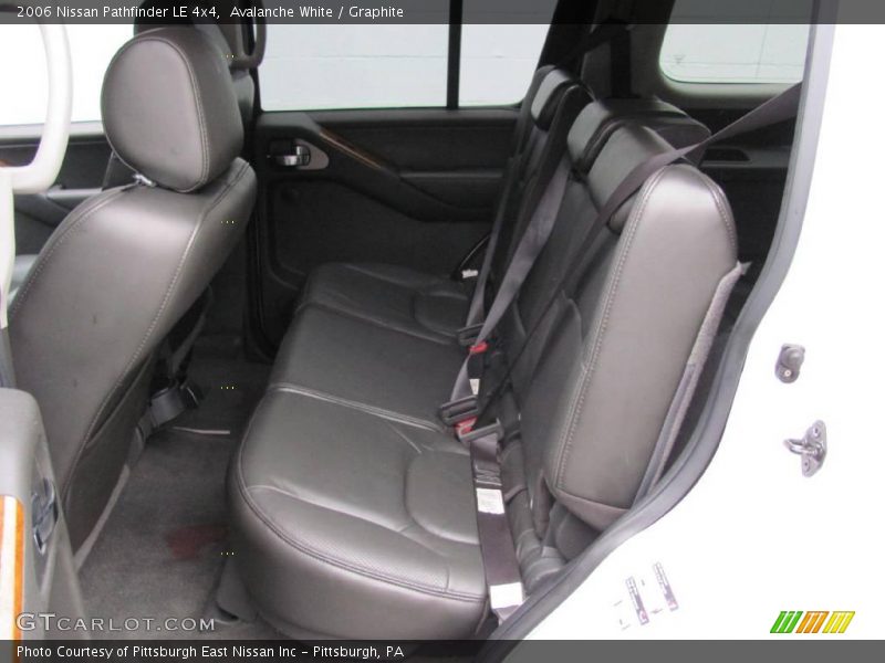 Avalanche White / Graphite 2006 Nissan Pathfinder LE 4x4