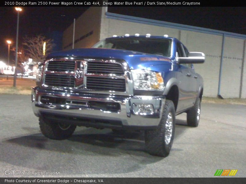 Deep Water Blue Pearl / Dark Slate/Medium Graystone 2010 Dodge Ram 2500 Power Wagon Crew Cab 4x4